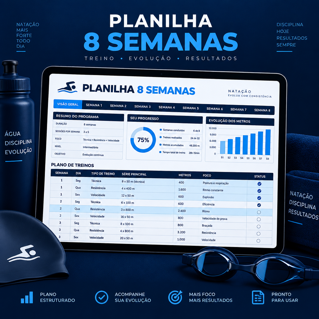 Bônus: Planilha de 8 Semanas